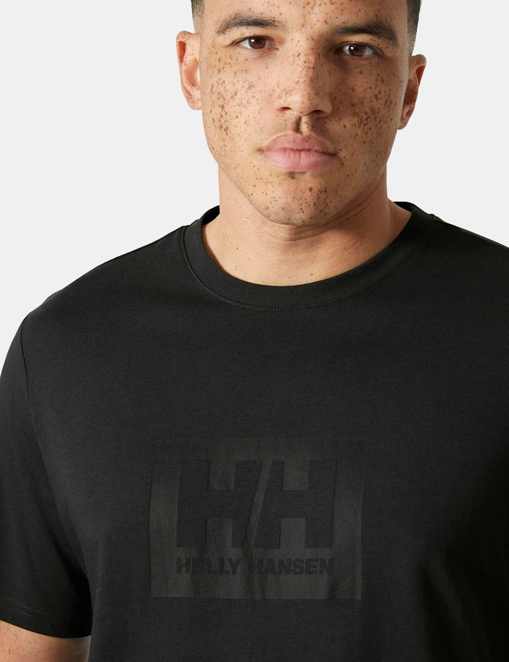 Box Pure Cotton Crew Neck T-Shirt 2 of 3