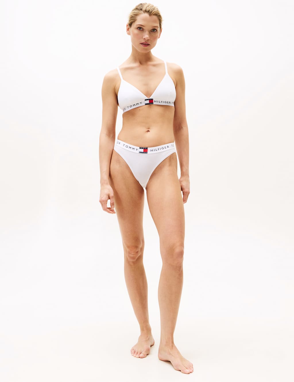 Heritage Cotton Rich Flag Logo Bralette 3 of 5