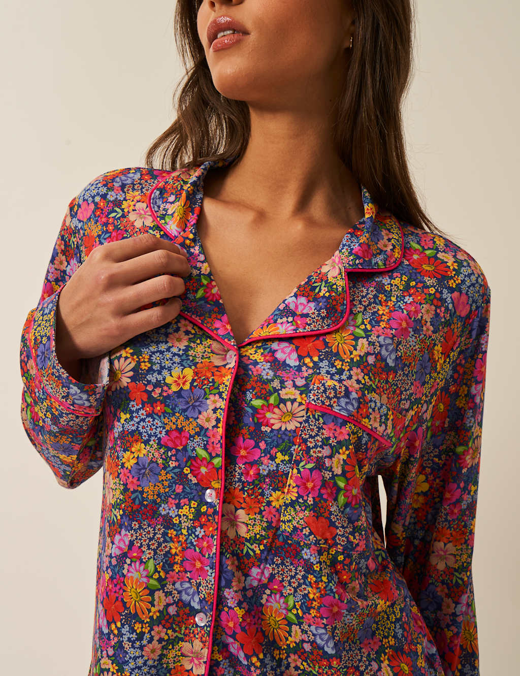 Full Bloom Modal Rich Pyjama Set 4 of 5