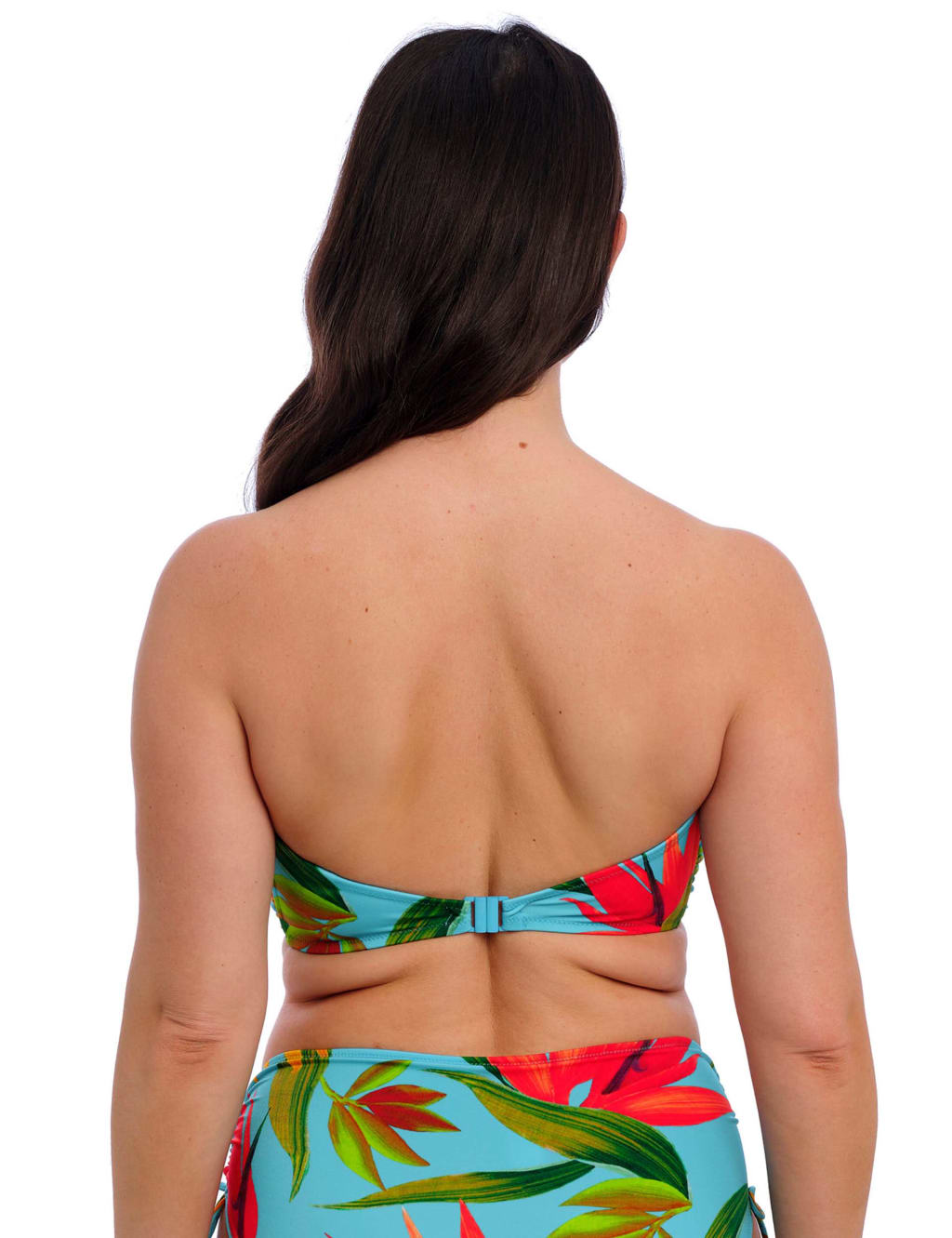 Pichola Floral Wired Bandeau Bikini Top 5 of 7