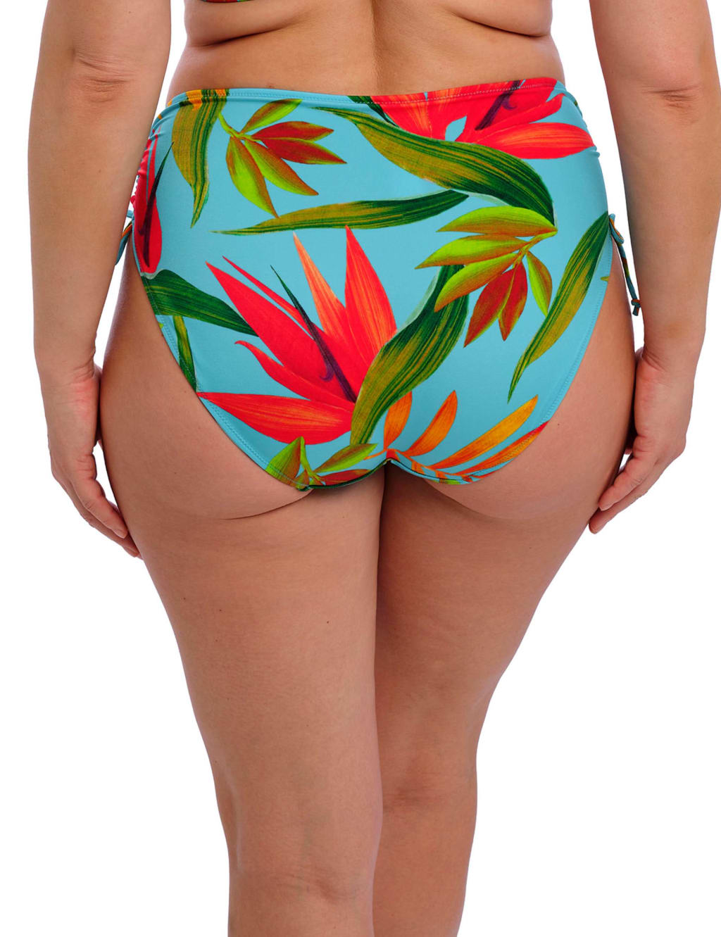 Pichola Floral Tie Side High Waisted Bikini Bottoms 4 of 6