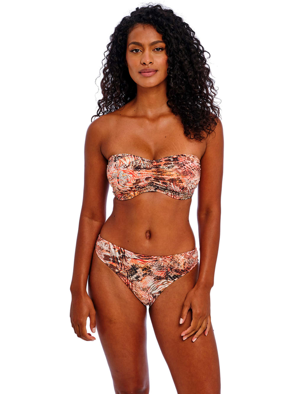 Desert Cat Wired Bandeau Bikini Top 10 of 10
