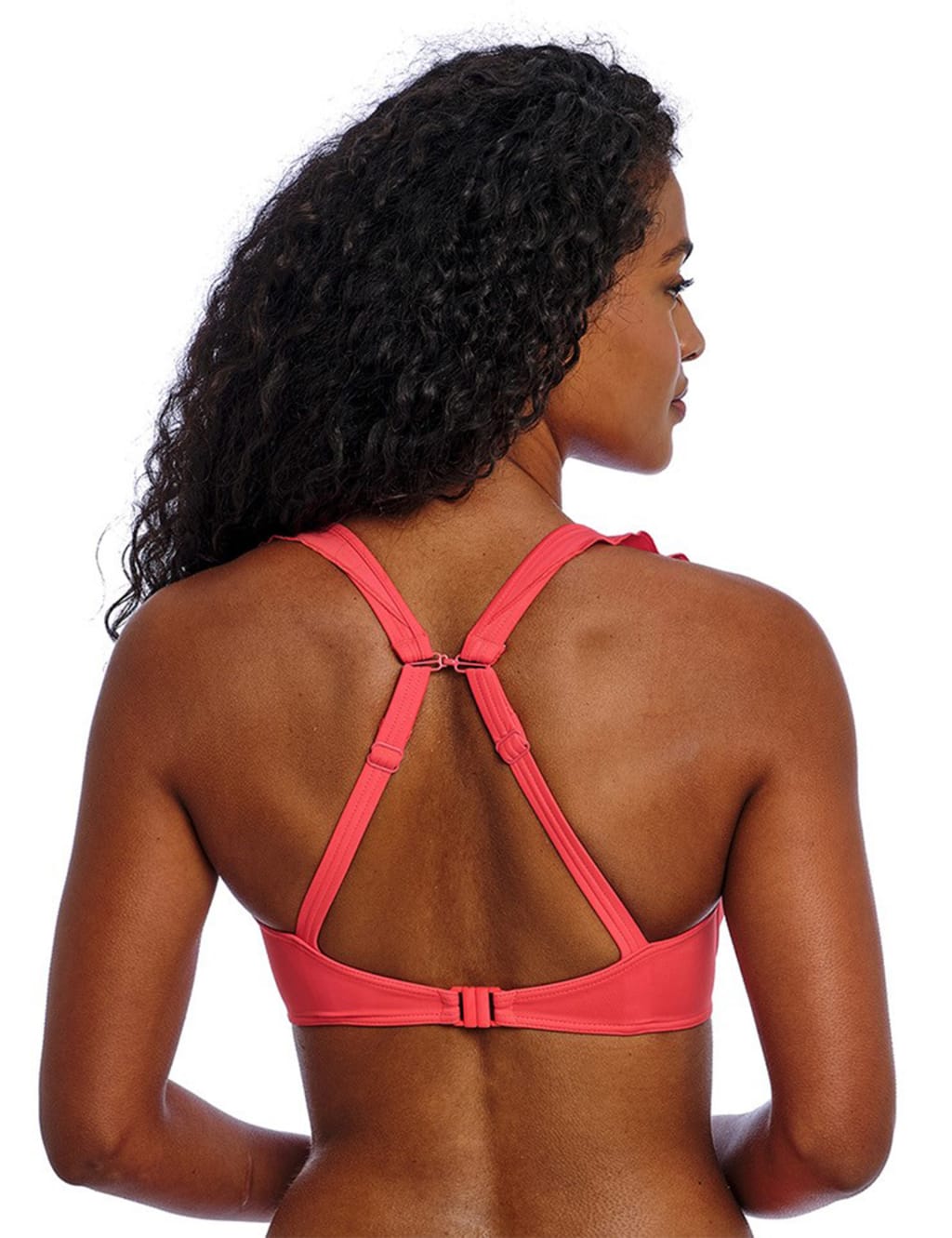 Jewel Cove Wired High Apex Plunge Bikini Top 5 of 5