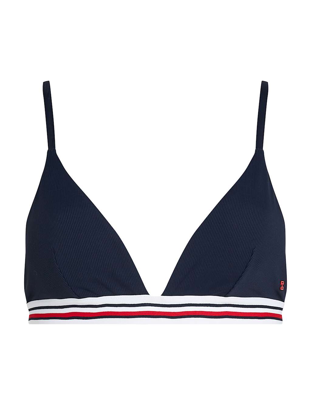 Global Stripe Padded Triangle Bikini Top 2 of 4