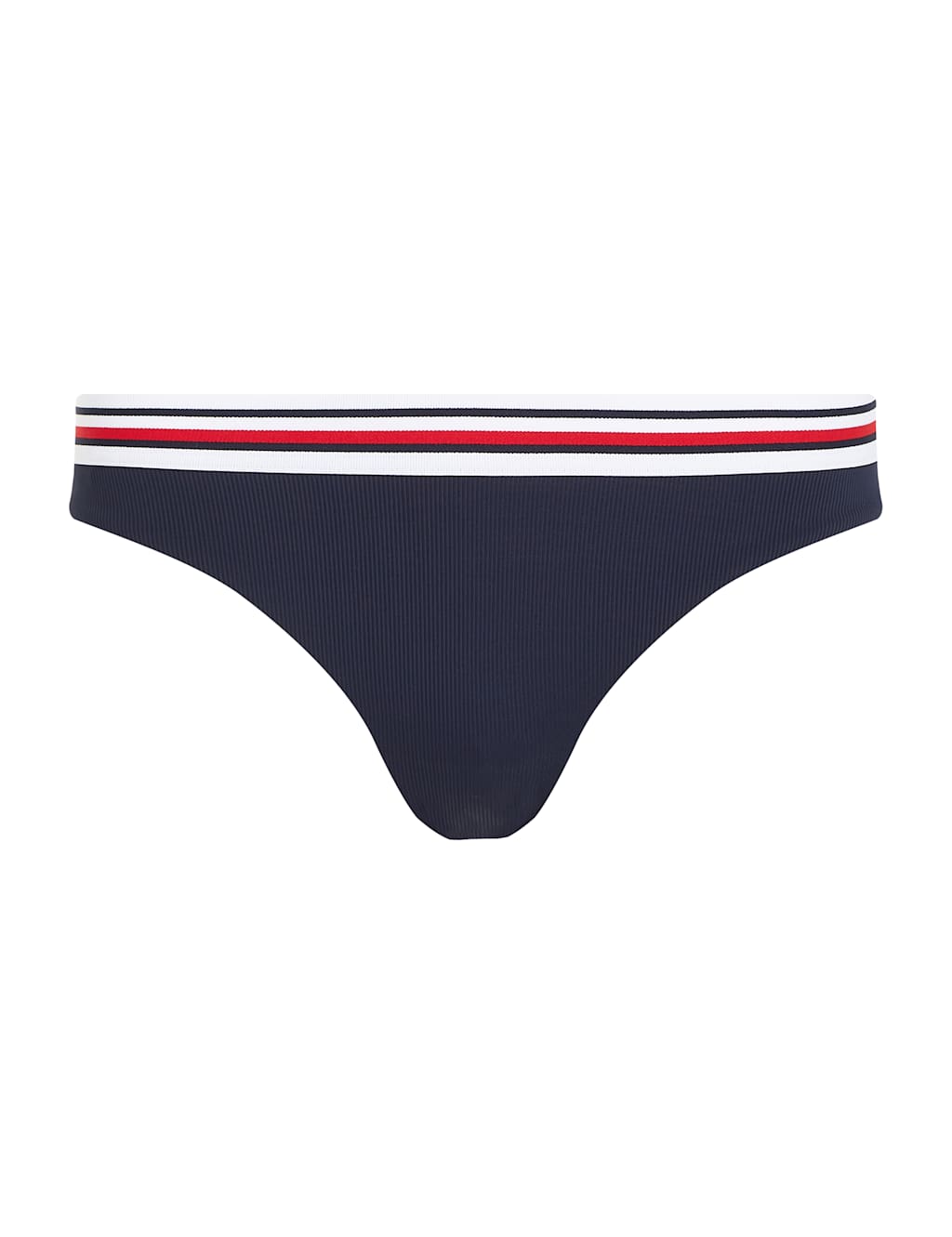 Global Stripe Classic Ribbed Bikini Bottoms 2 of 4