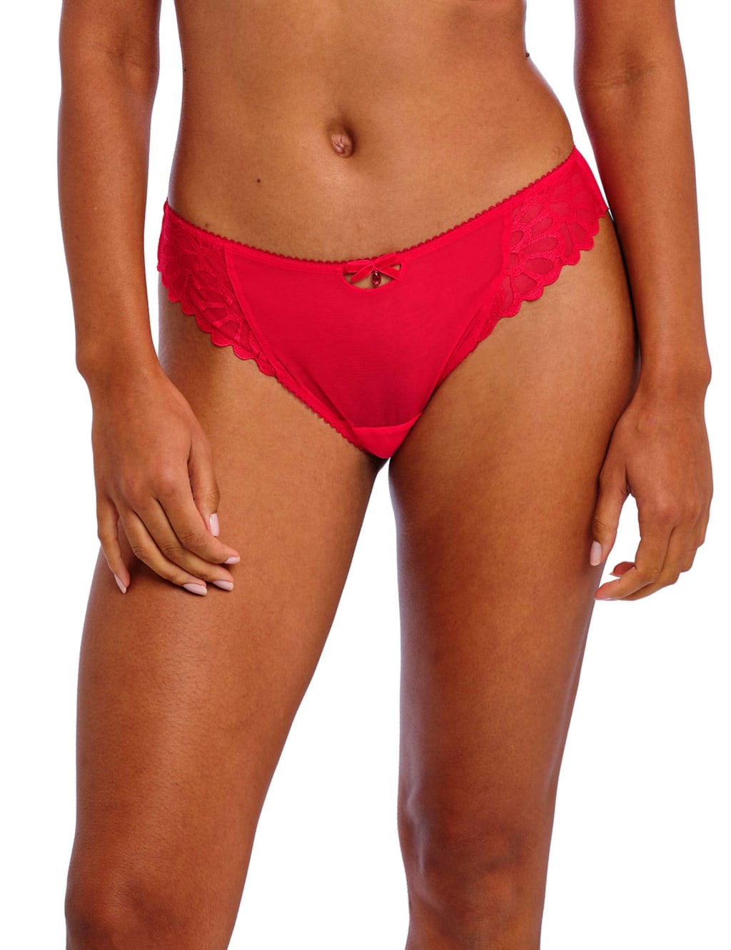 Loveland Embroidered Mesh Knickers 1 of 5