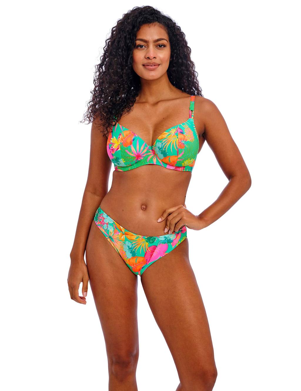 Isla Margarita Leaf Print Bikini Bottoms 6 of 6