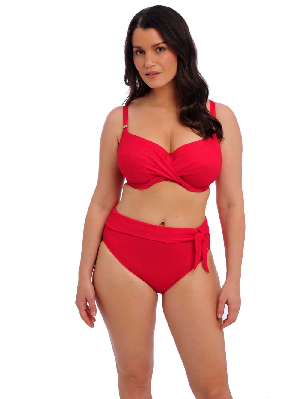 Ottawa Wired Wrap Scoop Neck Bikini Top (D-H) 6 of 6