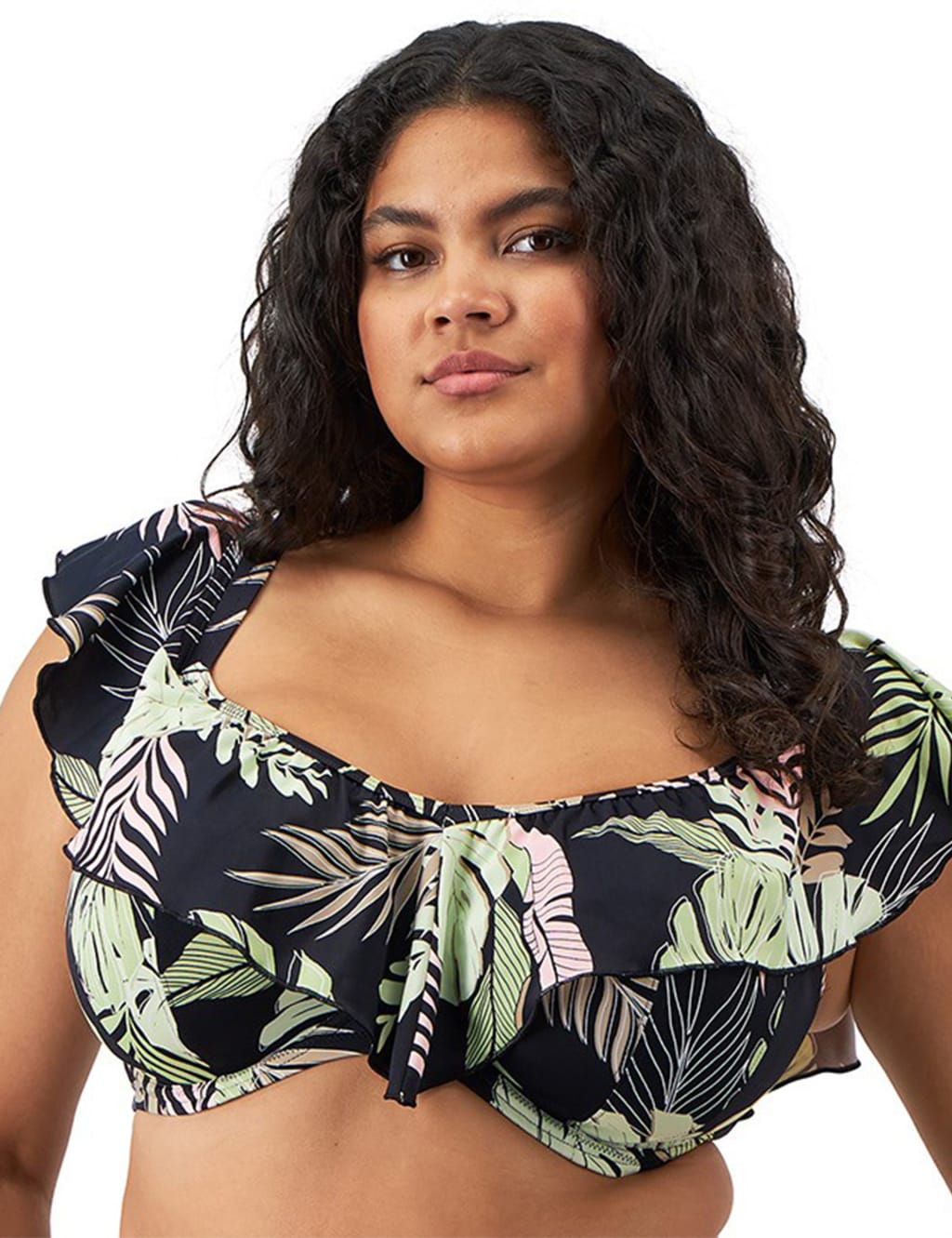 Tropical Retreat Wired Plunge Bikini Top 5 of 7