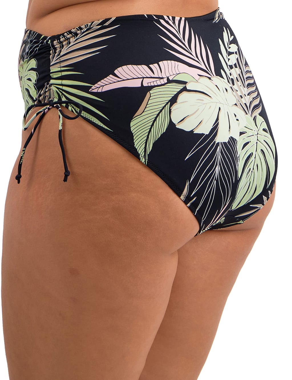 Tropical Retreat Floral Tie Side High Waisted Bikini Bottoms 4 of 5