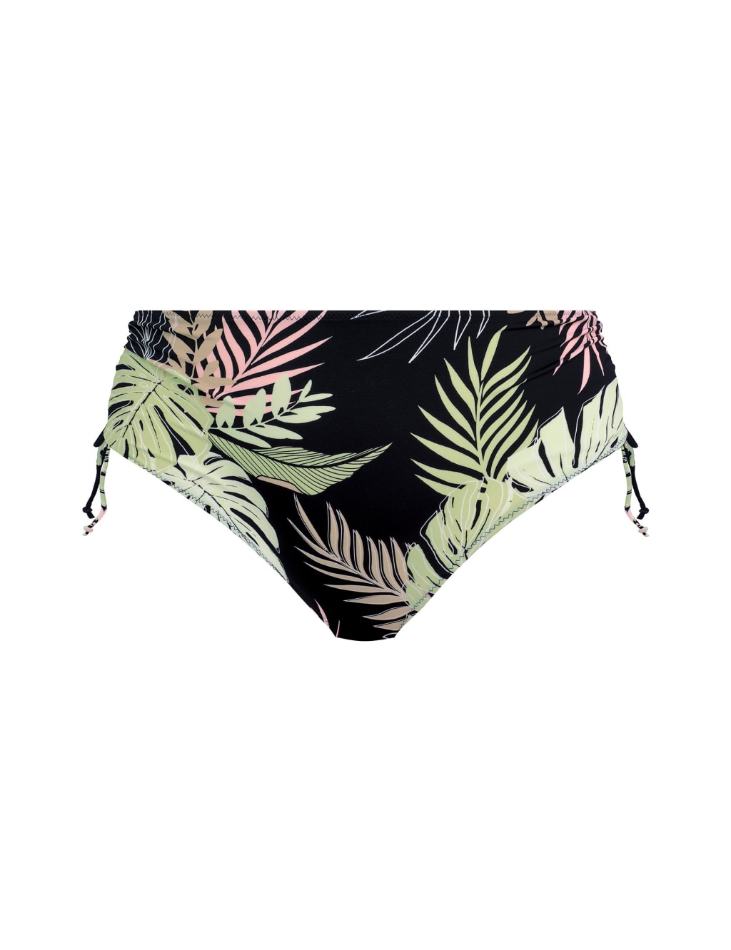 Tropical Retreat Floral Tie Side High Waisted Bikini Bottoms 2 of 5