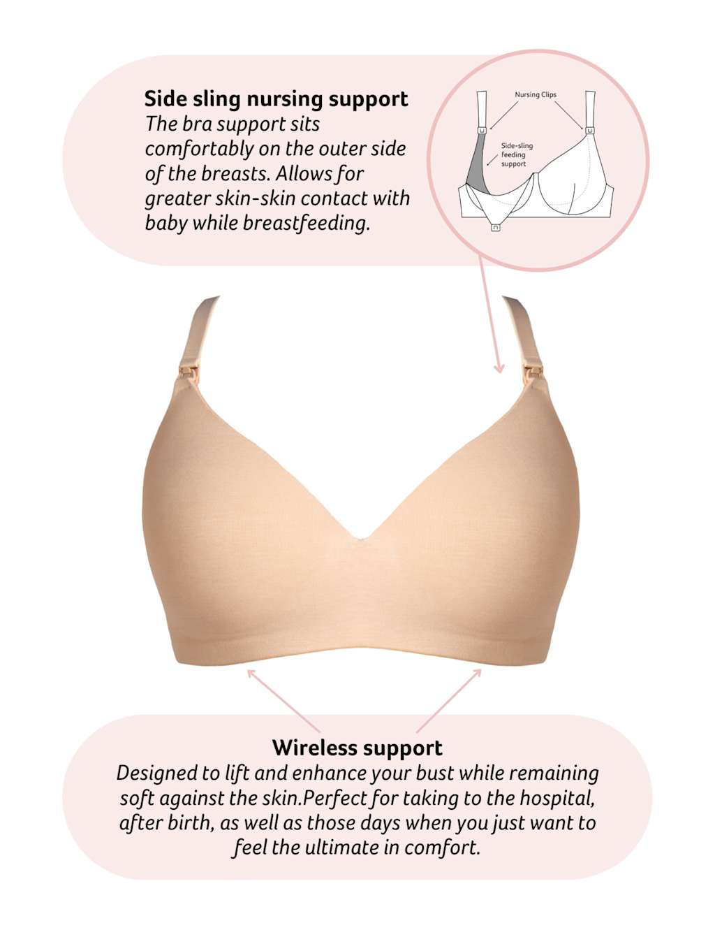 Embrace Leakproof Maternity Nursing Bra B/C-FF/G 10 of 10