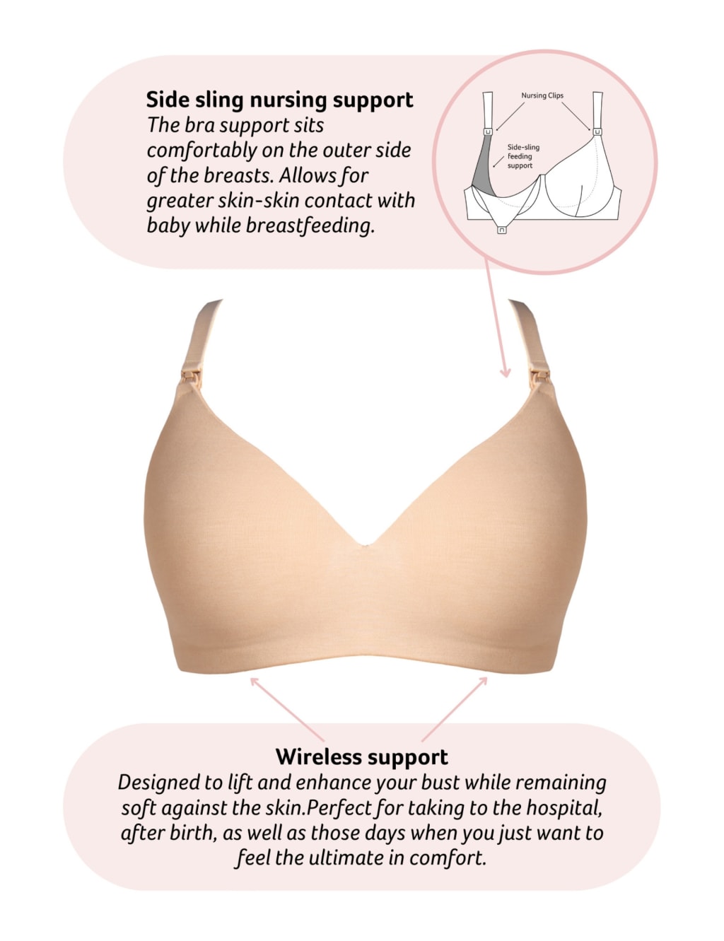 Embrace Leakproof Maternity Nursing Bra B/C-FF/G 2 of 10