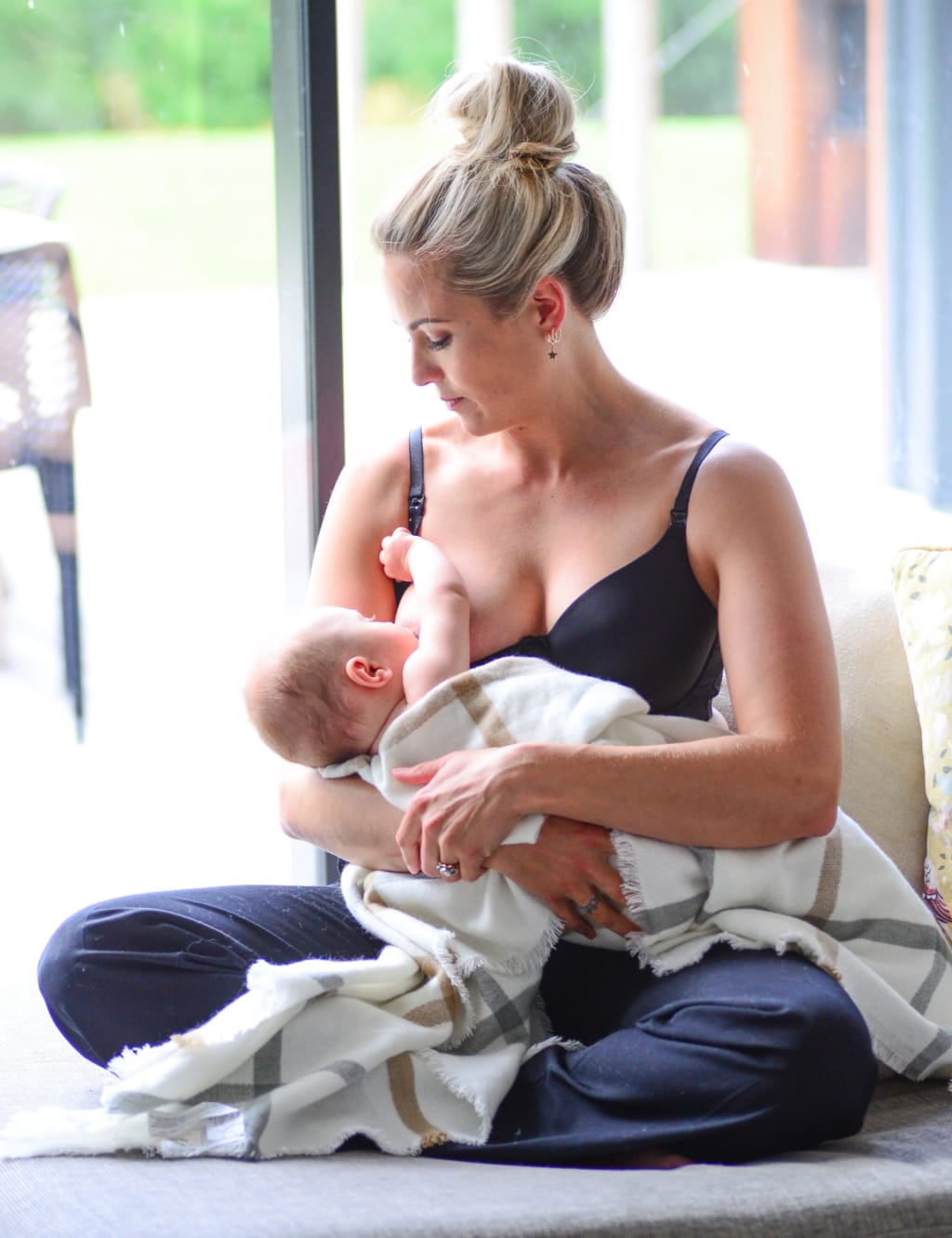 Forever Yours Wired Maternity Nursing Bra B-F 3 of 7