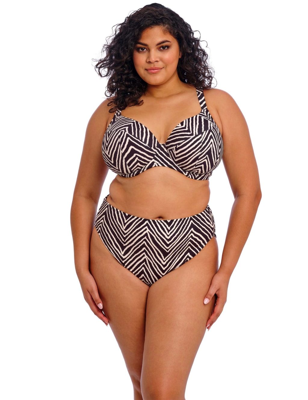 Fiji Falls Striped Bikini Bottoms 6 of 6