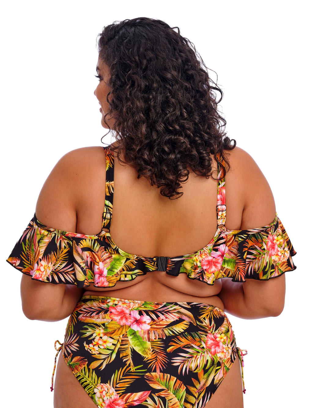 Tiger Valley Tropical Wired Bikini Top (DD-HH) 3 of 3