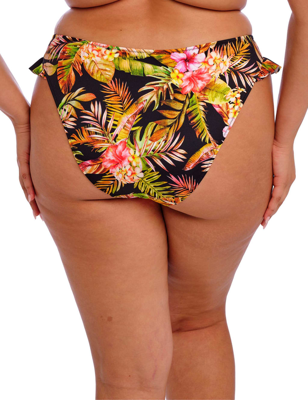 Tiger Valley Tropical High Leg Bikini Bottoms 4 of 4