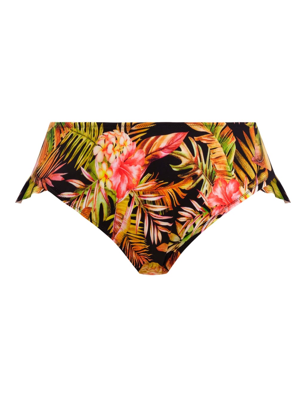 Tiger Valley Tropical High Leg Bikini Bottoms 2 of 4