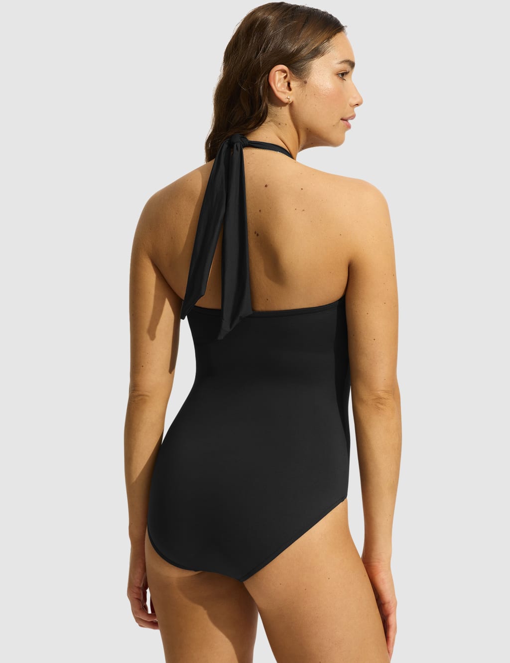 Collective Halterneck Bandeau Swimsuit 3 of 4