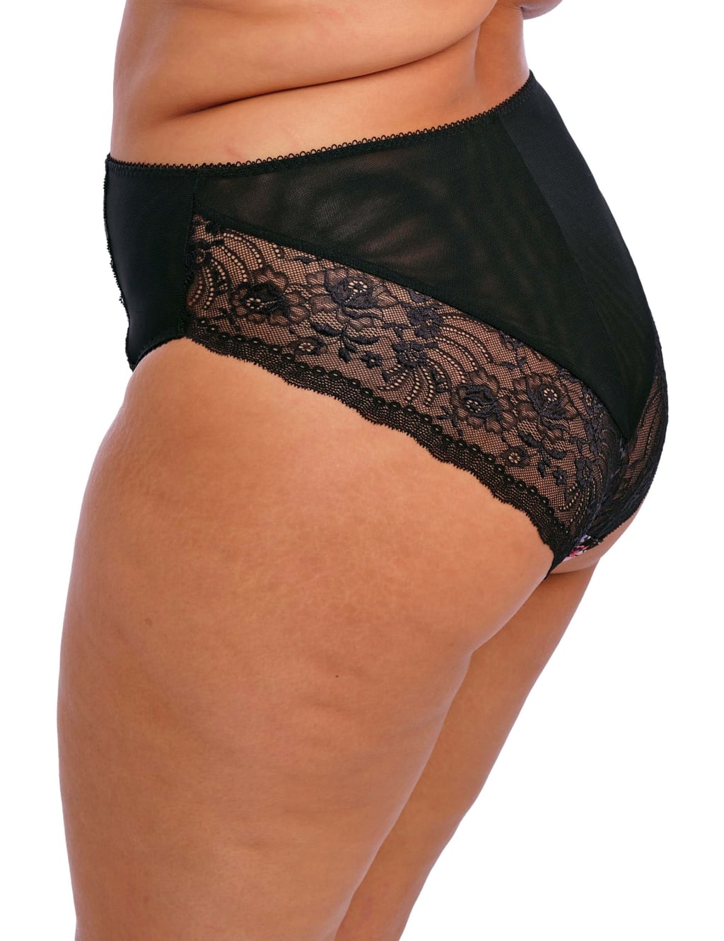 Morgan Mesh & Lace Floral Full Briefs 4 of 6