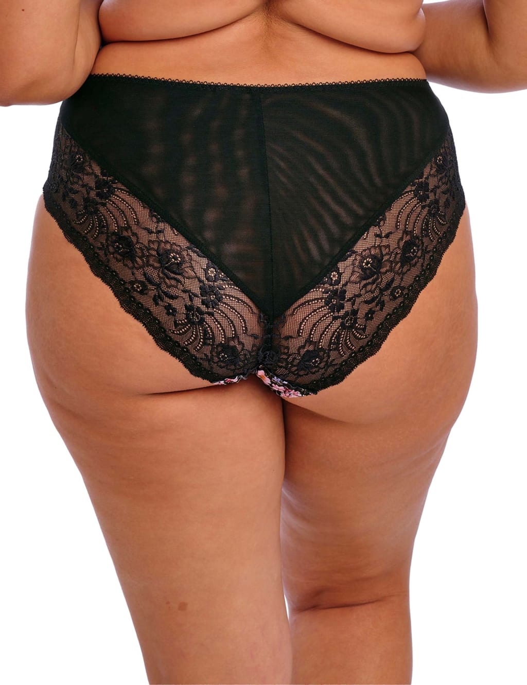 Morgan Mesh & Lace Floral Full Briefs 5 of 6