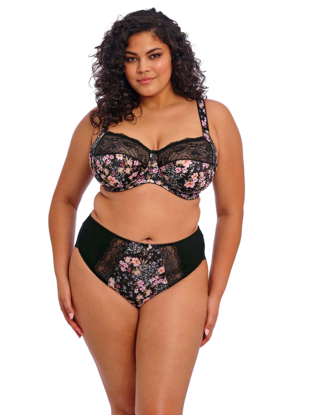Morgan Mesh & Lace Floral Full Briefs 6 of 6