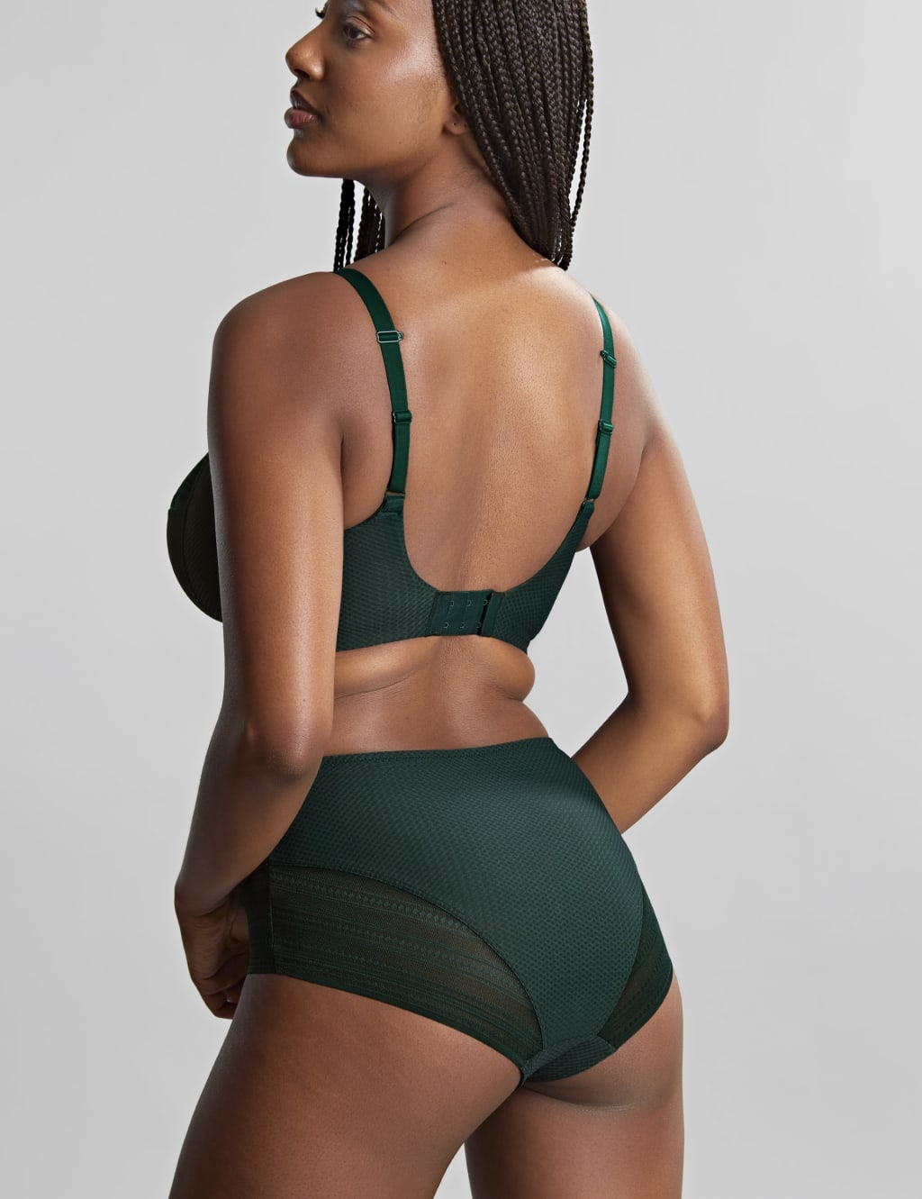 Serene Mesh Wired Full Cup Bra D-K 4 of 5