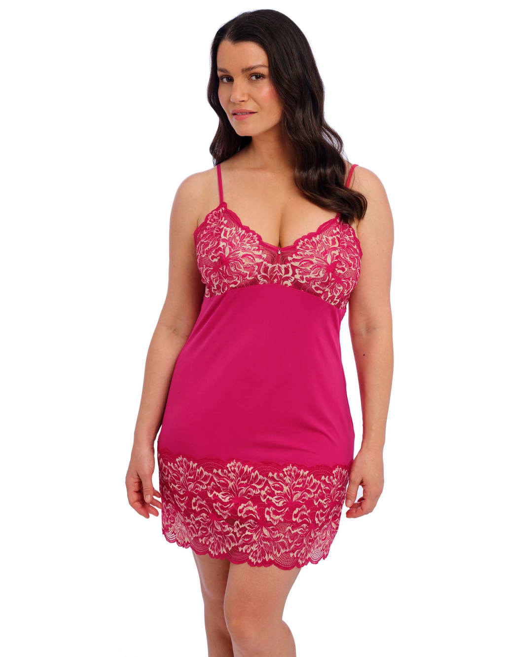 Emmaline Floral Lace Chemise 4 of 6