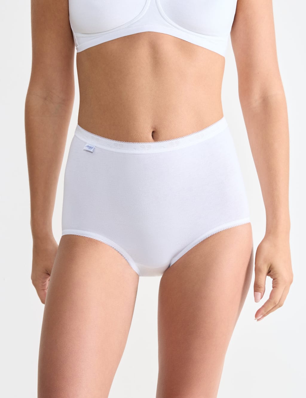 6 pk Cotton Rich High Waisted Full Briefs 5 of 5