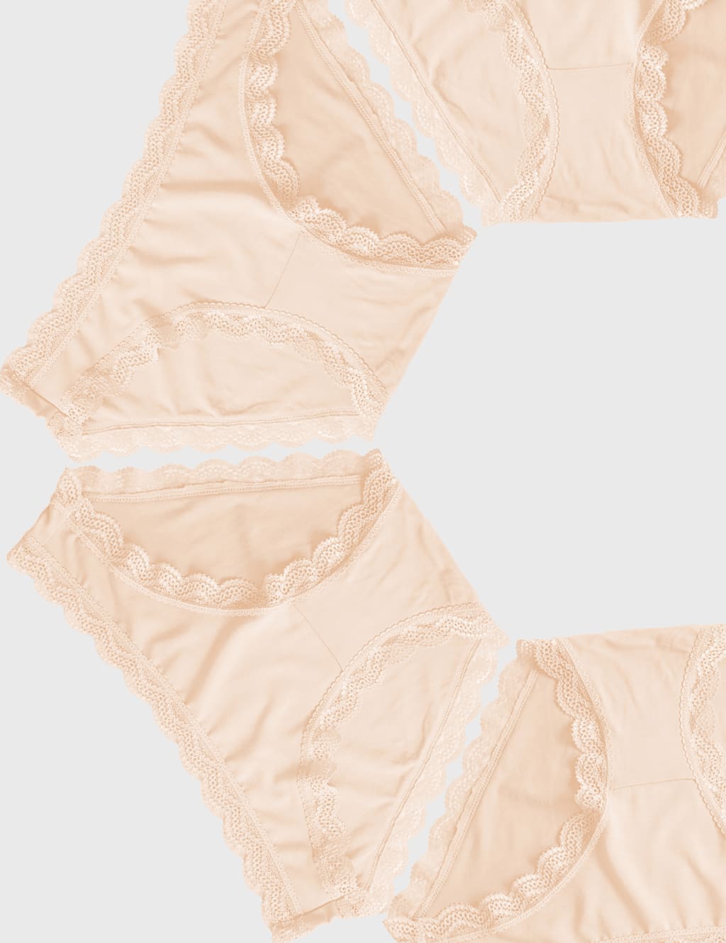 4pk Bikini Knickers 6 of 8