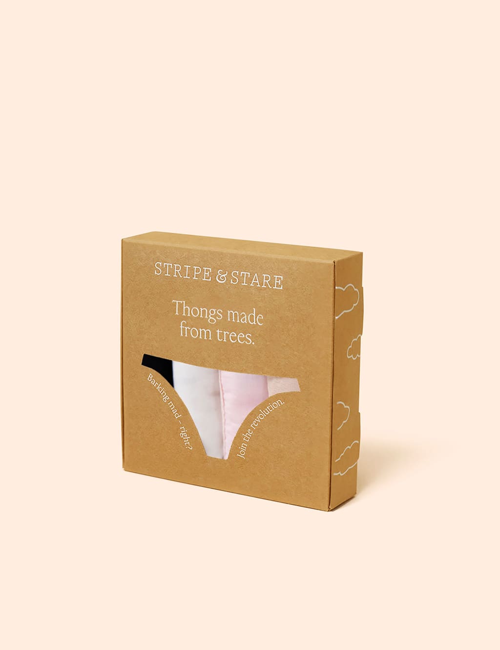 4pk Lace Cuffed Thongs 2 of 7