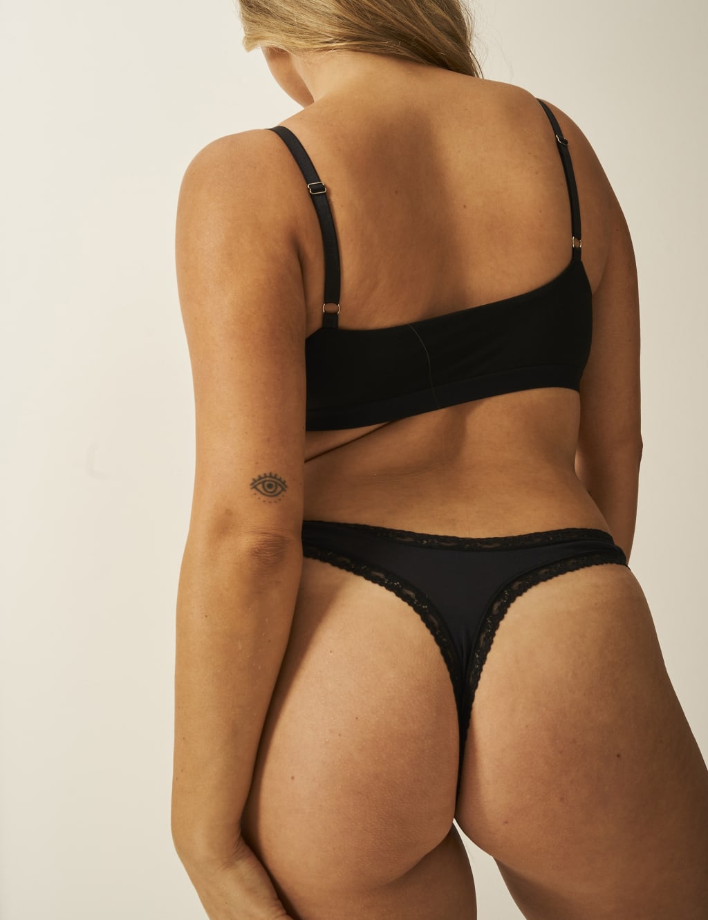 Lace Cuffed Thong 4 of 7