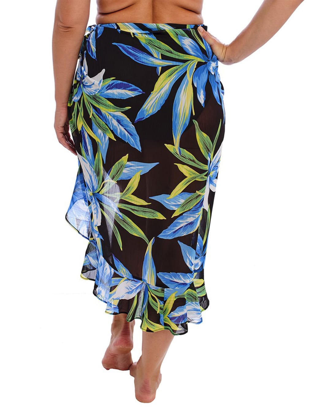 Talm Beach Floral Sarong 2 of 7