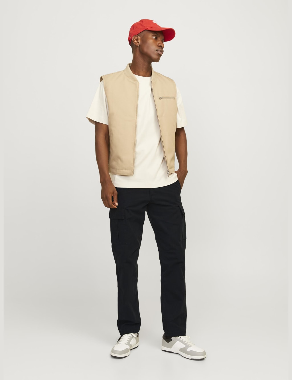 Regular Fit Pure Cotton Cargo Trousers 3 of 7