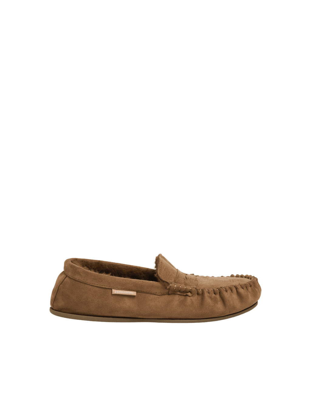 Leather Moccasin Slippers 2 of 8