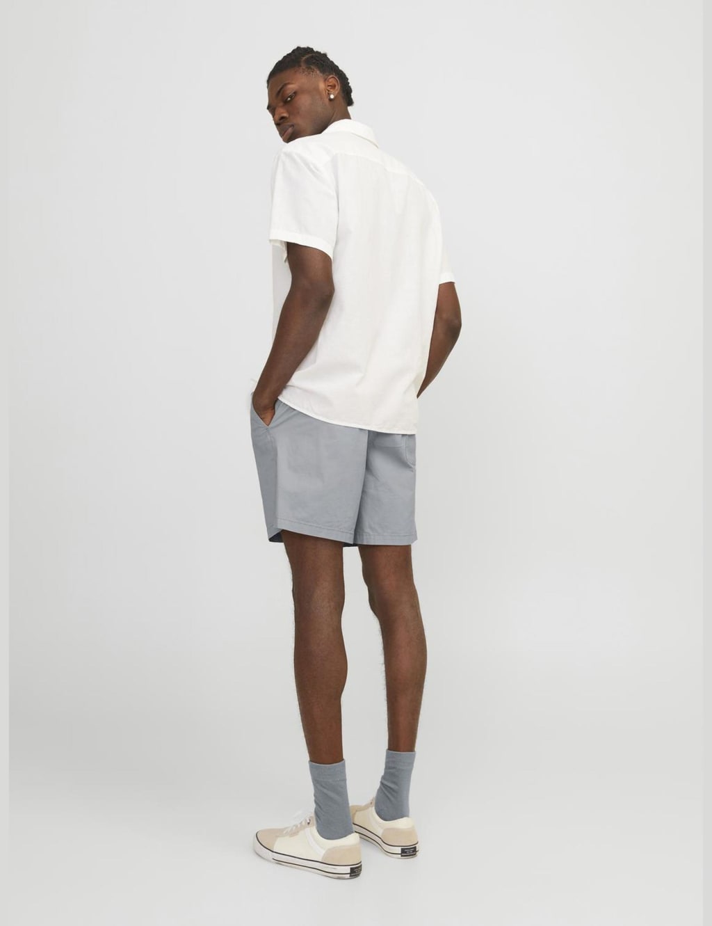 Cotton Rich Jogger Shorts JACK JONES M S