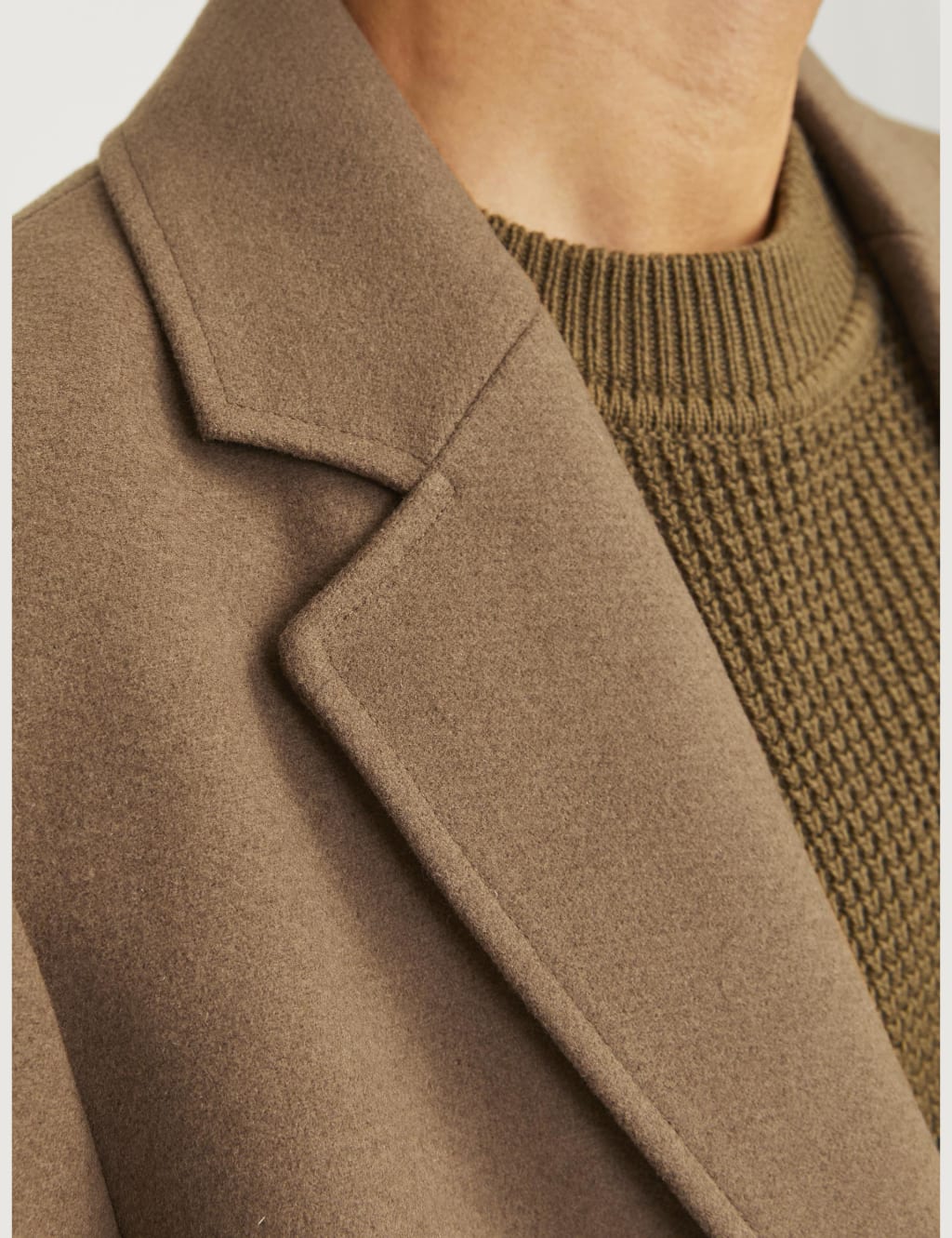 Wool Blend Trench Coat 6 of 7