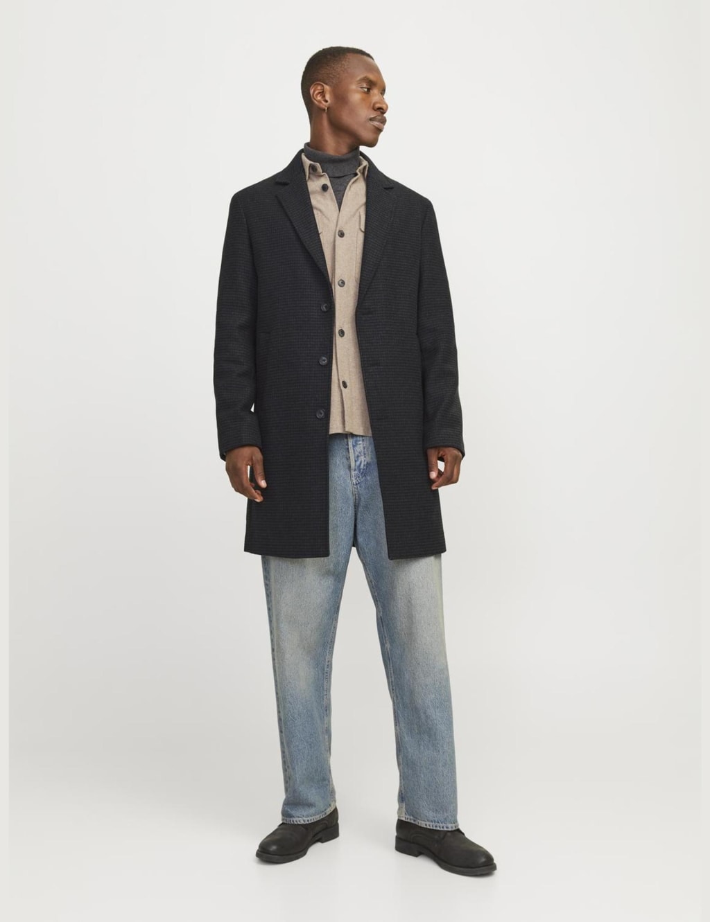 Wool Blend Trench Coat 4 of 7