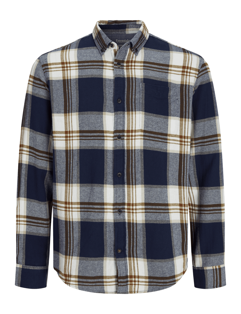 Slim Fit Pure Cotton Checked Overshirt 2 of 7