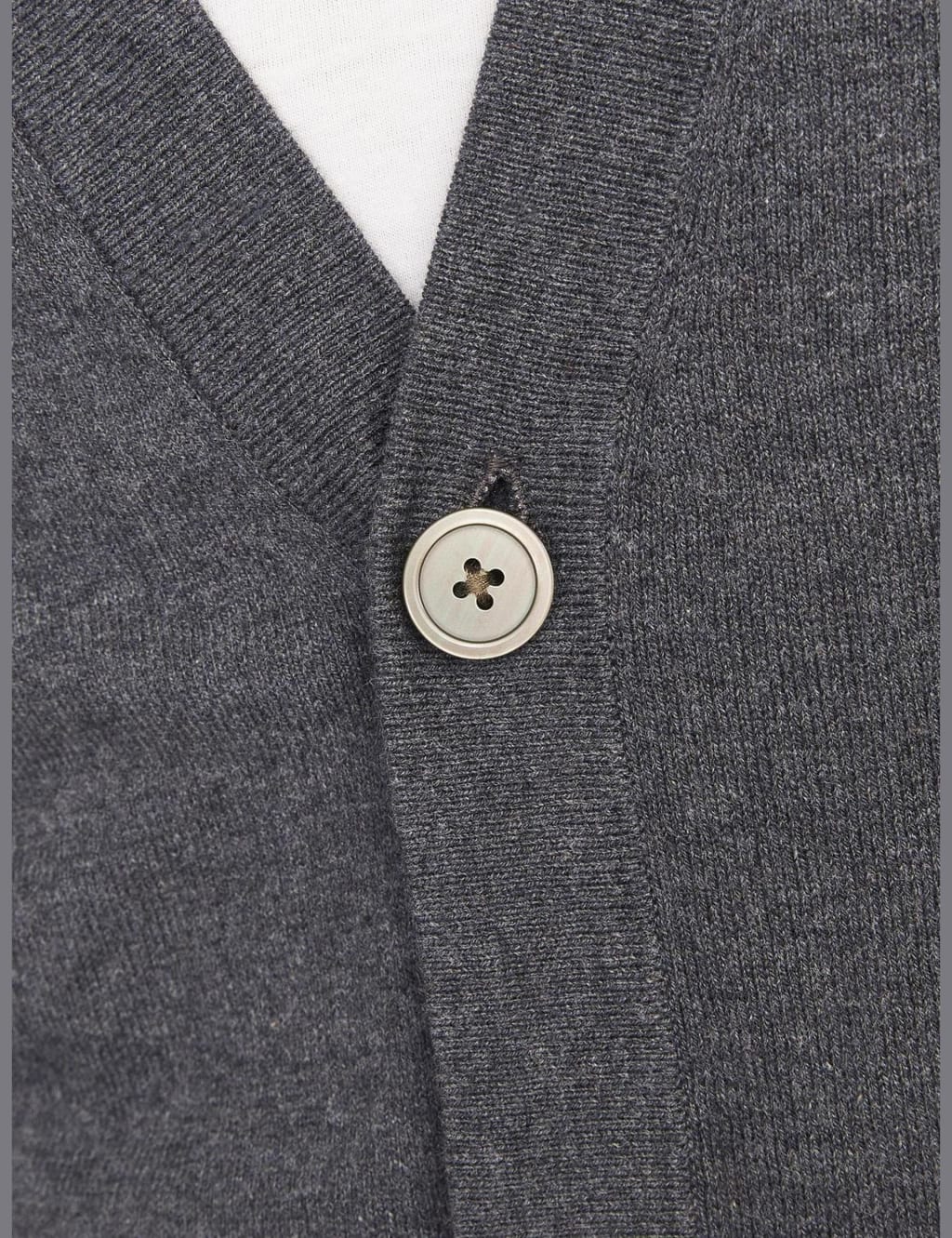Cotton Rich V-Neck Cardigan 6 of 7