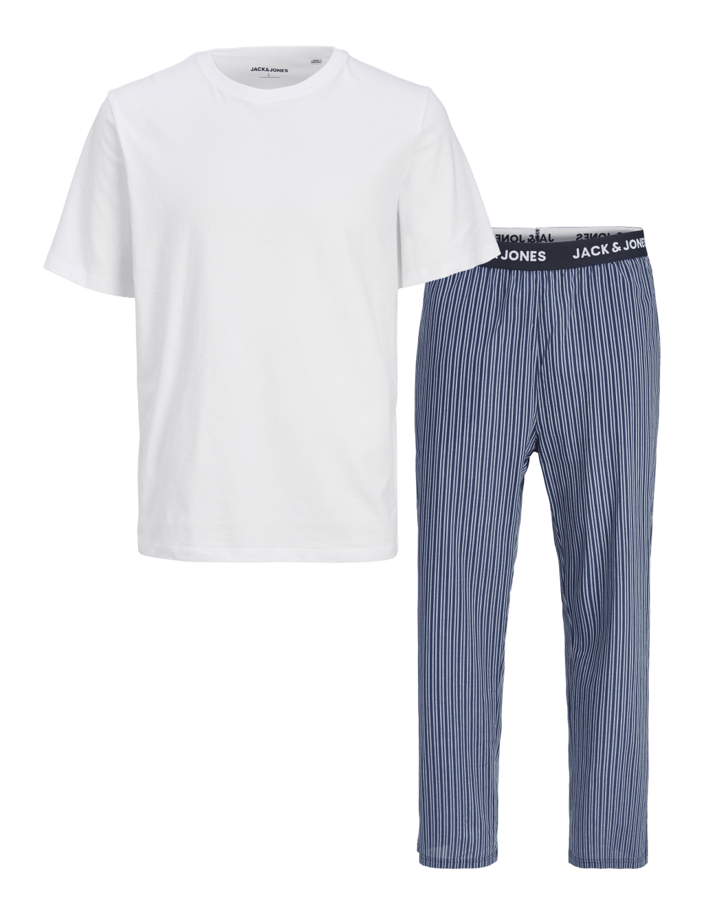 Pure Cotton Checked Pyjama Set 1 of 4