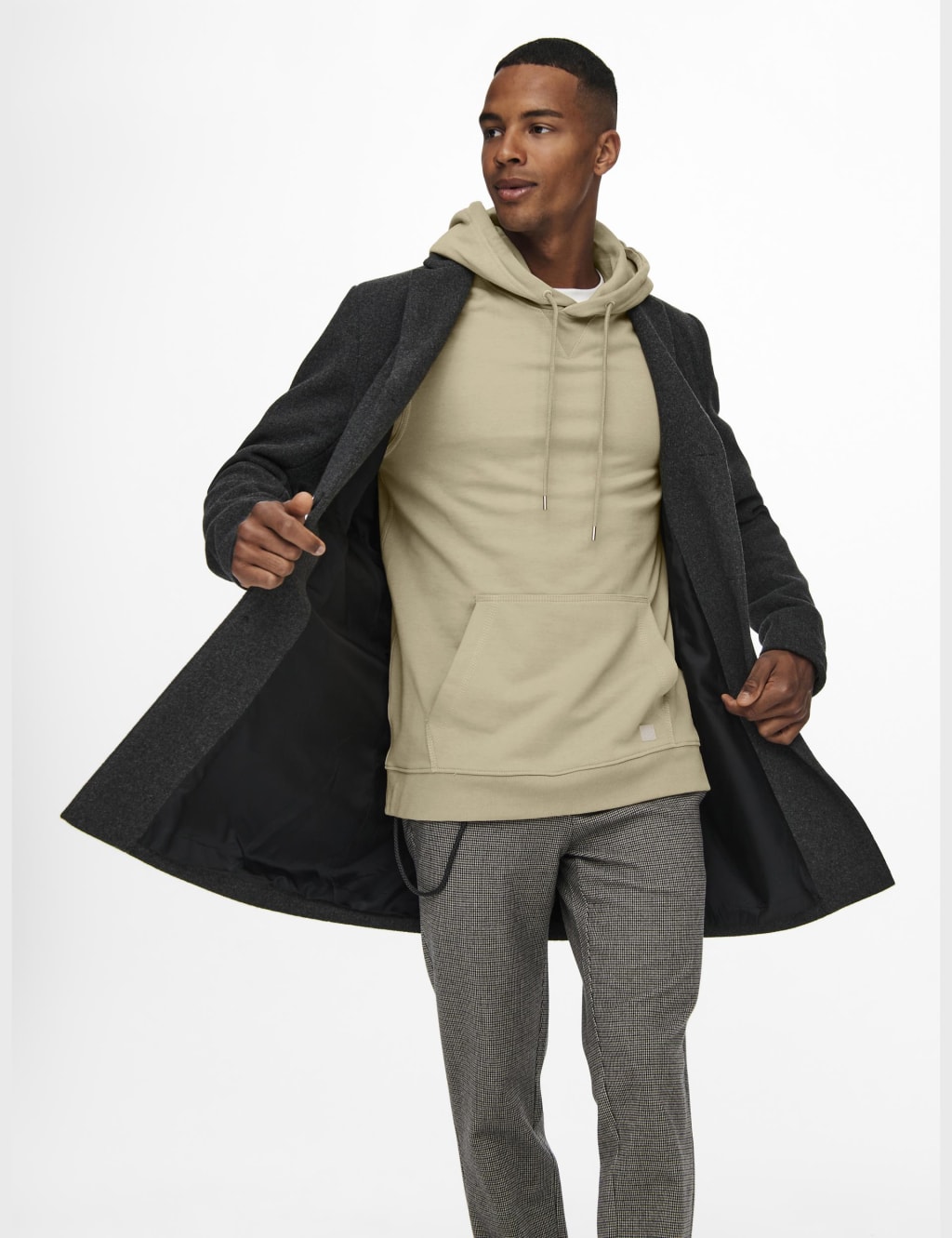 Hooded smart coat deals
