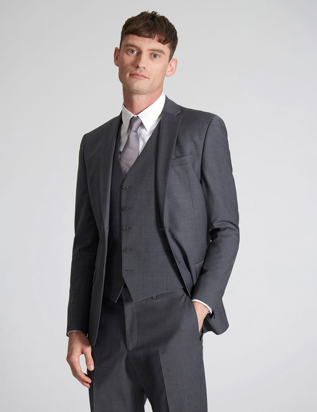 Slim Fit Wool Rich Suit Jacket 1 of 5