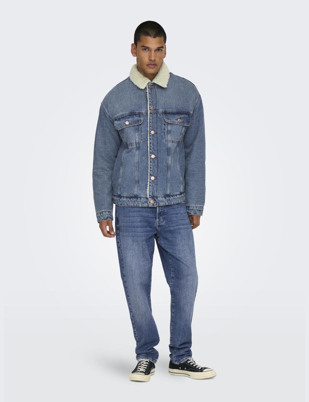 Cotton on sherpa jacket top