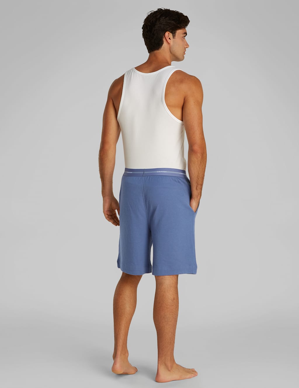 Cotton Rich Elasticated Loungewear Sleep Shorts 4 of 4