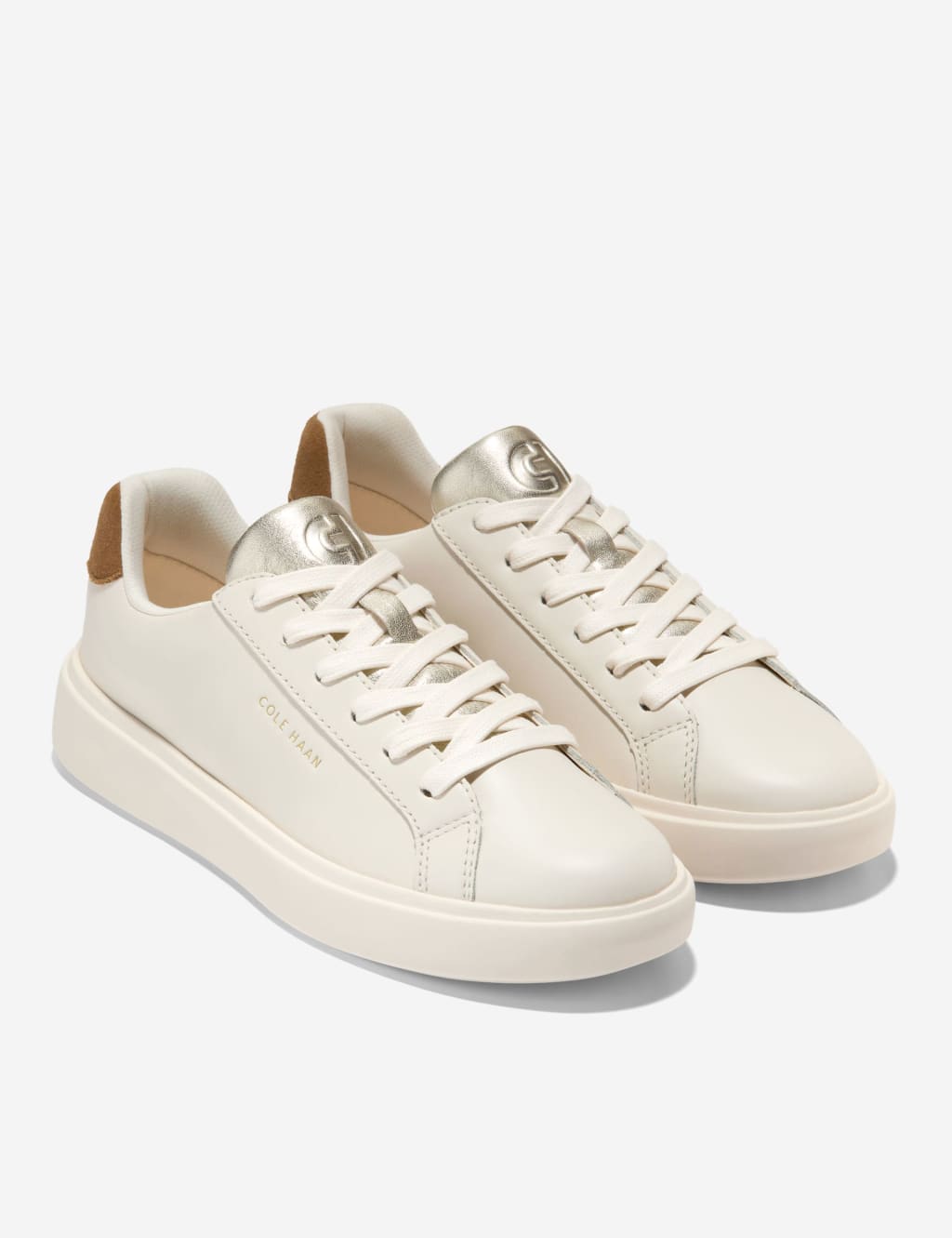 Leather Lace Up Trainers 5 of 6