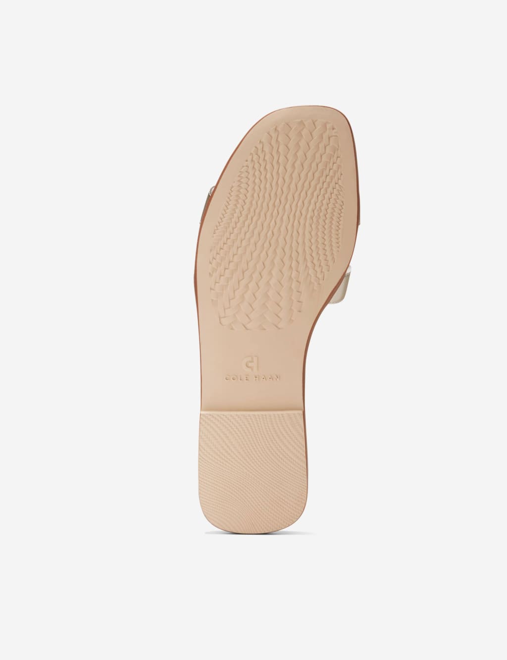 Chrisee Metallic Leather Flat Sliders Cole Haan M S