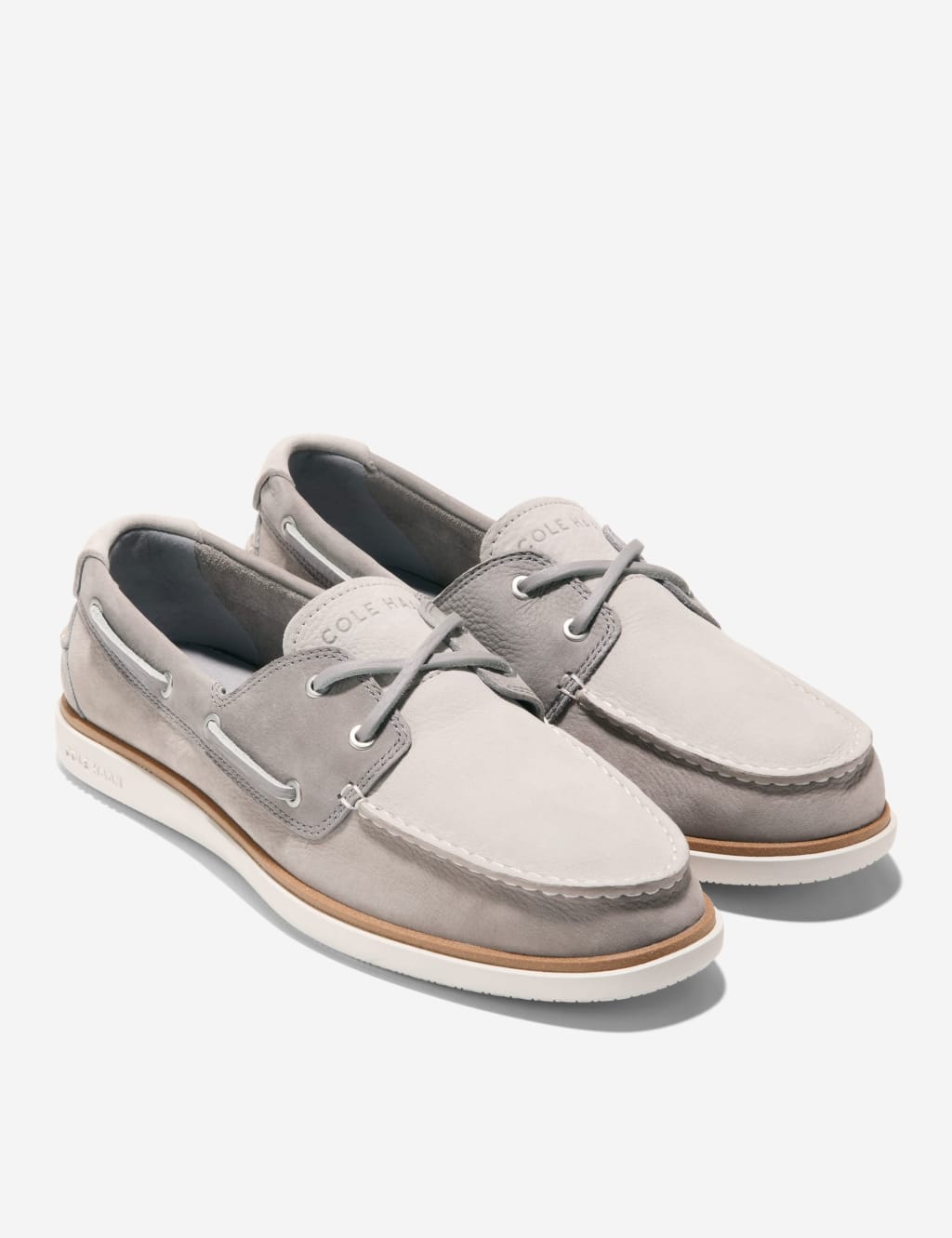 Leather Slip On Boat Shoes Cole Haan M S