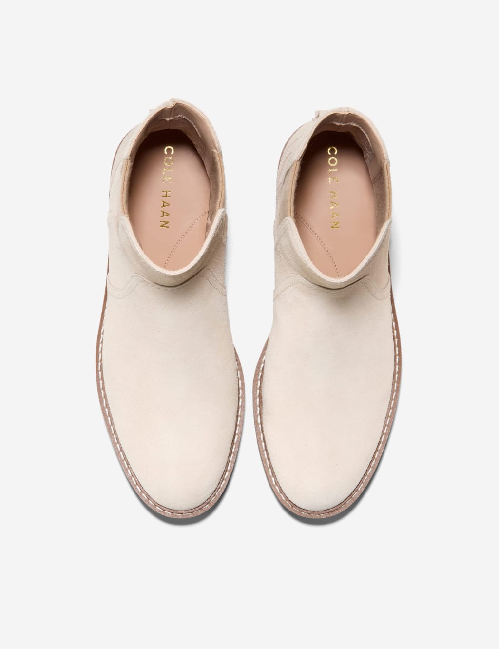 Leather Chelsea Flat Boots