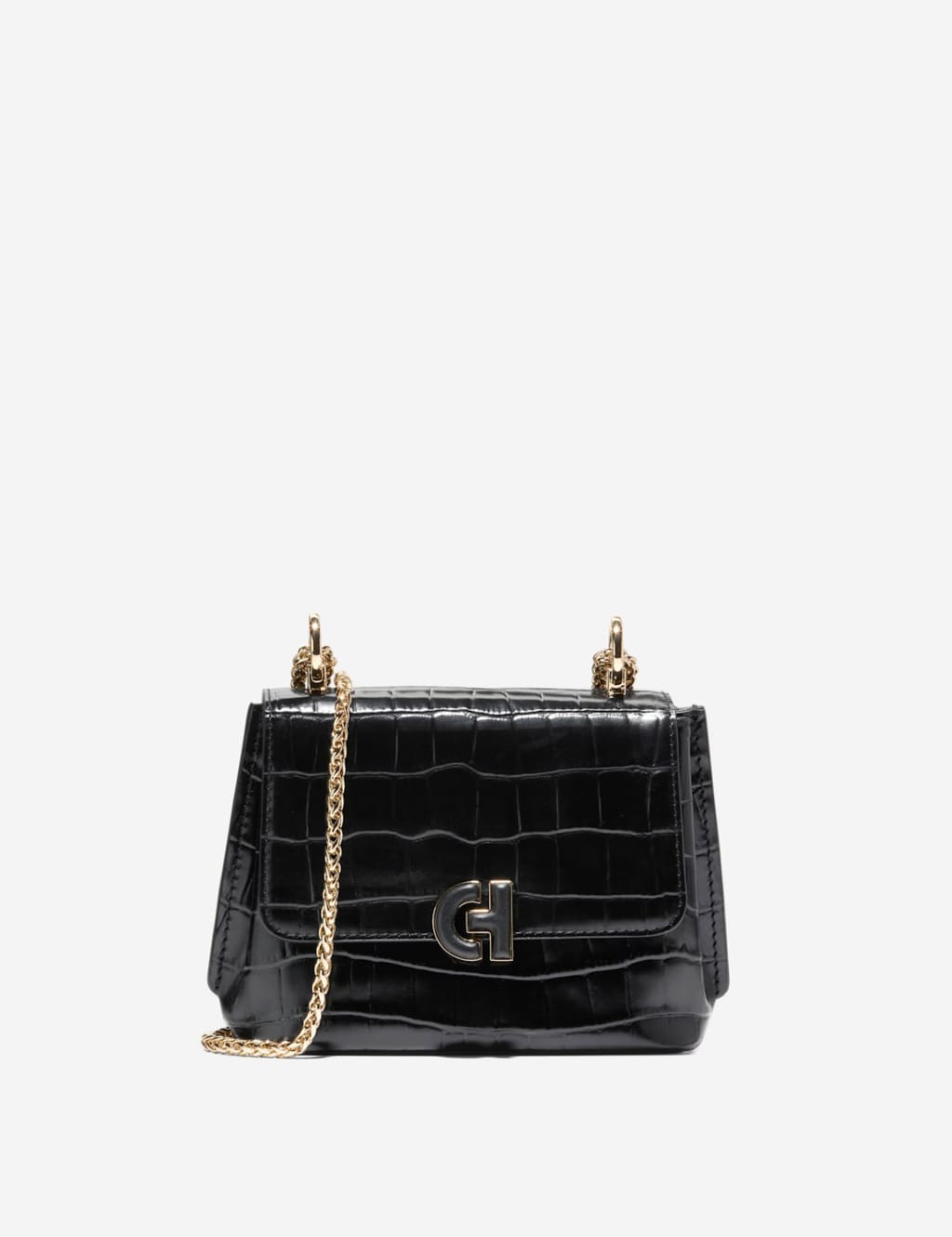Mini Collective Satchel Leather Cross Body Bag Cole Haan M S
